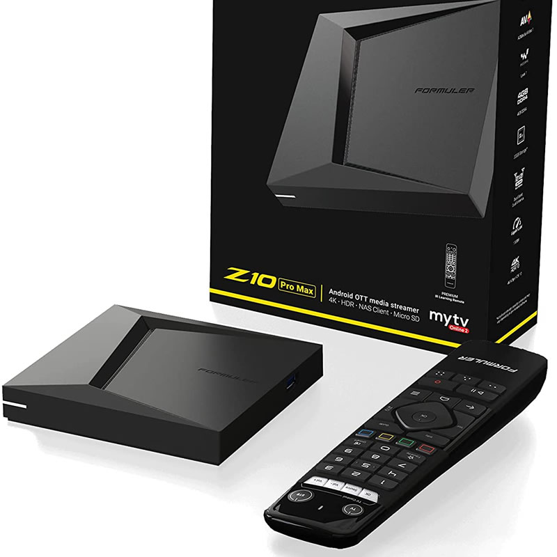Formuler Z10 Pro Max Android IPTV Box 4K 4GB/32GB » Buy Online